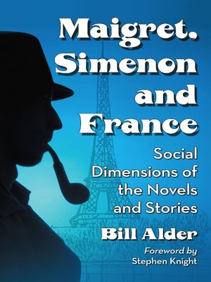 cover image of Maigret, Simenon and France